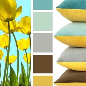 Btyrle velvet throw pillow